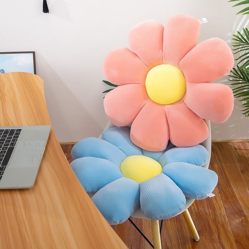 Dekoratives Kissen Blumenmotiv für Zuhause 2