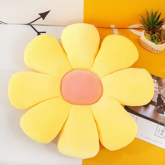 Dekoratives Kissen Blumenmotiv für Zuhause 3