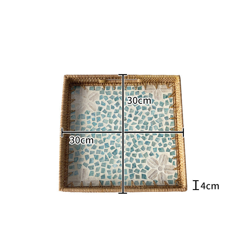 Dekoratives Servierplatten-Set für Damen 6
