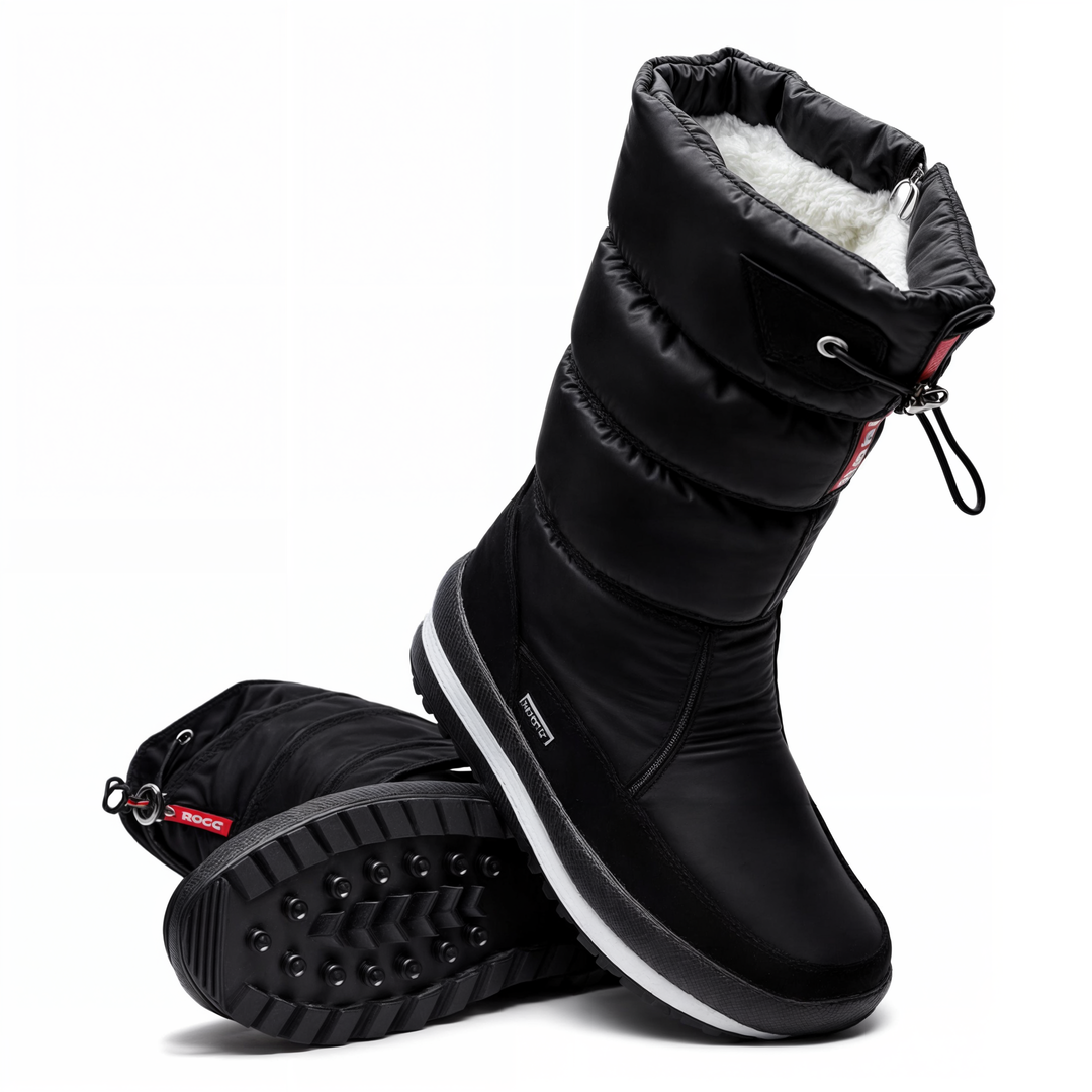 Dicke Plüsch-Winterstiefel für Damen 2