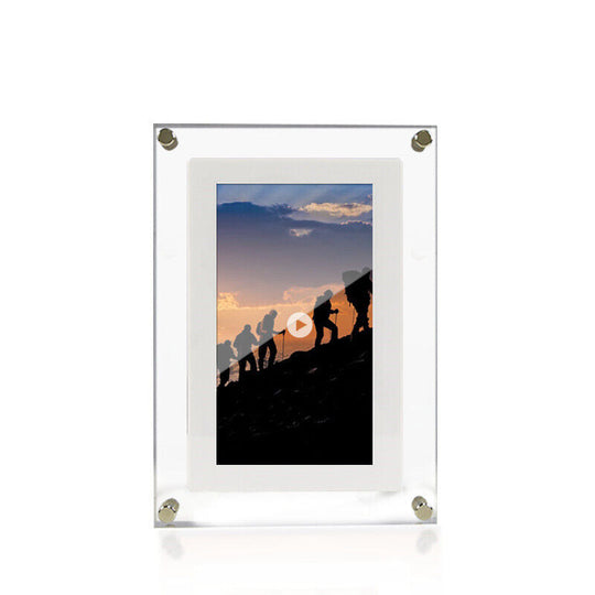 Digitaler Bilderrahmen Acryl mit Videoanzeige 4