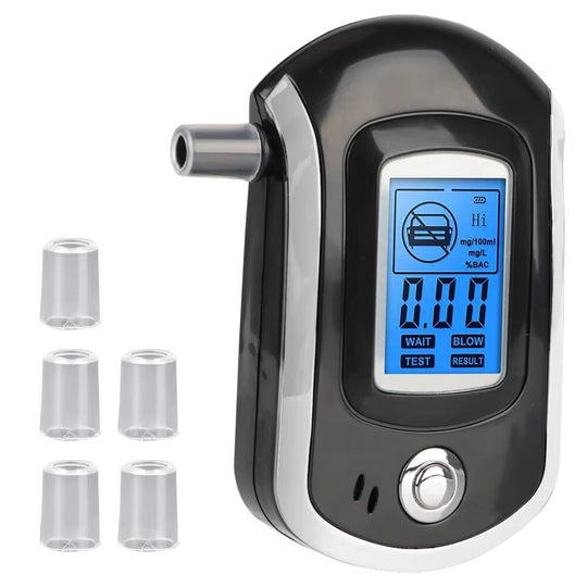 Digitaler Mini-Alkoholtester für sicheres Fahren 0
