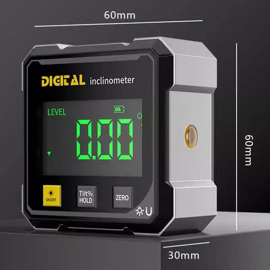 Digitales 4-Seiten-Winkelmessgerät mit Magnetfuß 2