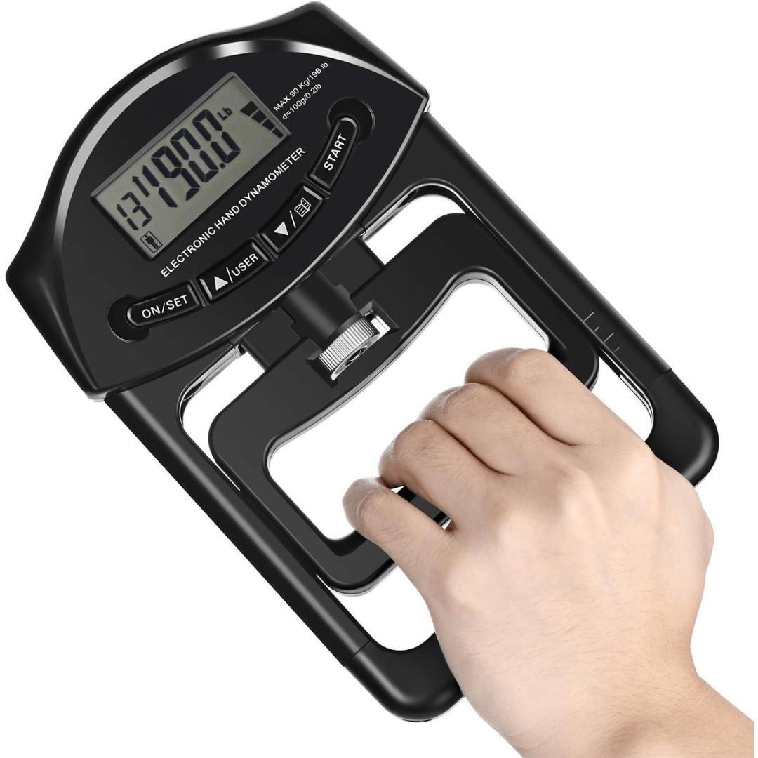 Digitales Handdynamometer für präzise Griffkraftmessung 0