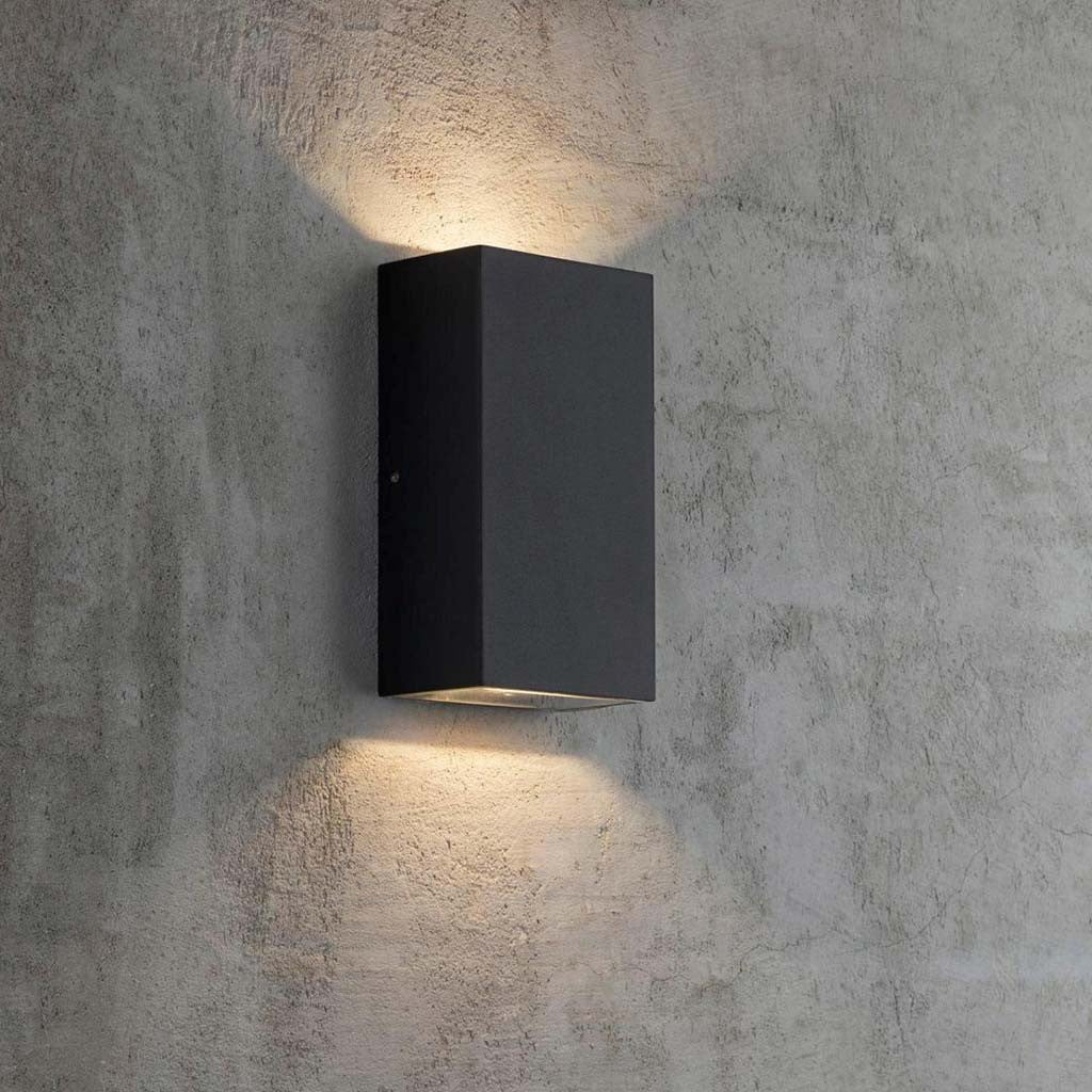 Dimmbare Wandleuchte Außen Modern LED mit Einstellbarer Lichtstärke 2