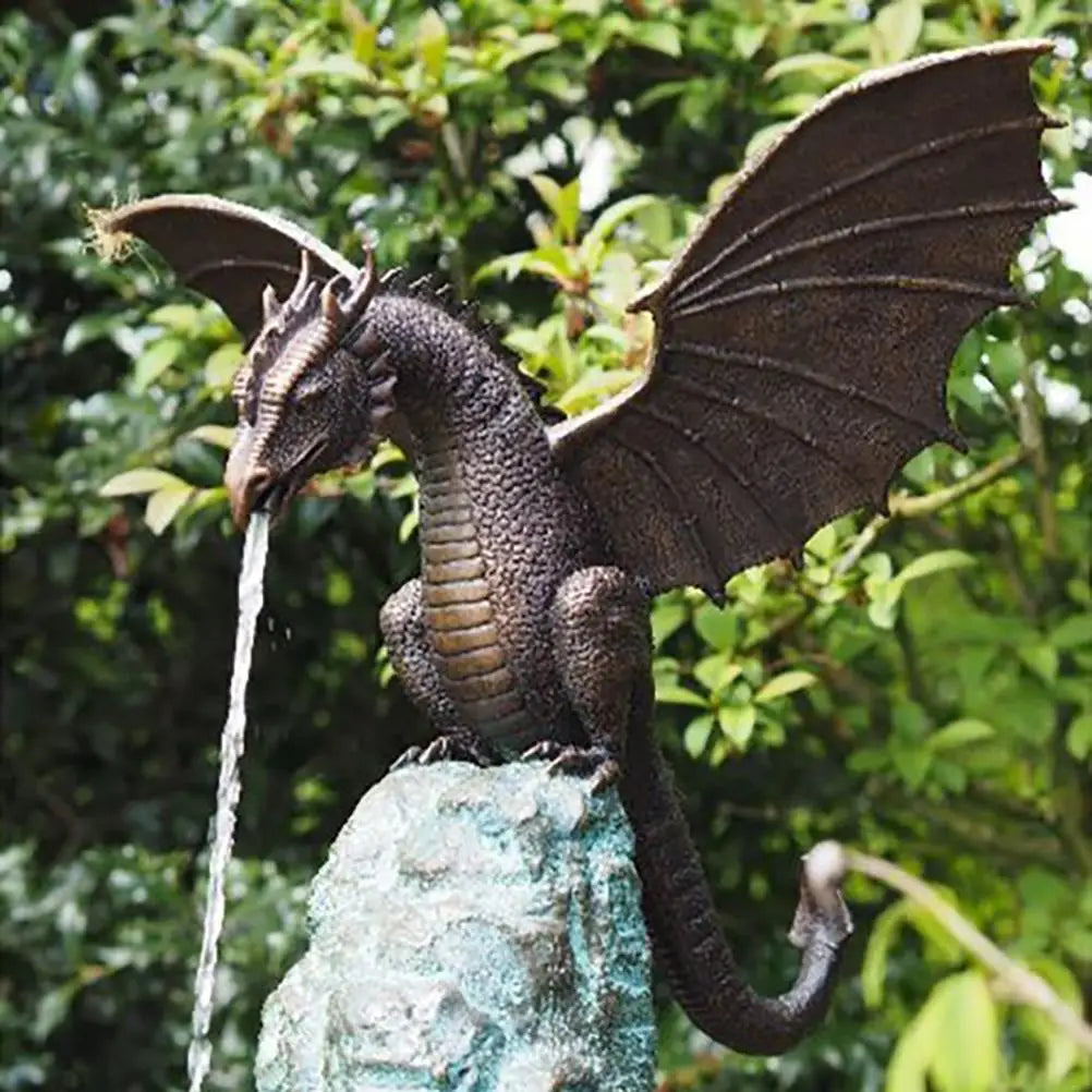 Drachenstatue für Garten und Innenräume 1