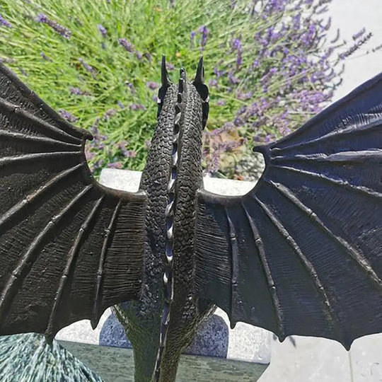 Drachenstatue für Garten und Innenräume 3