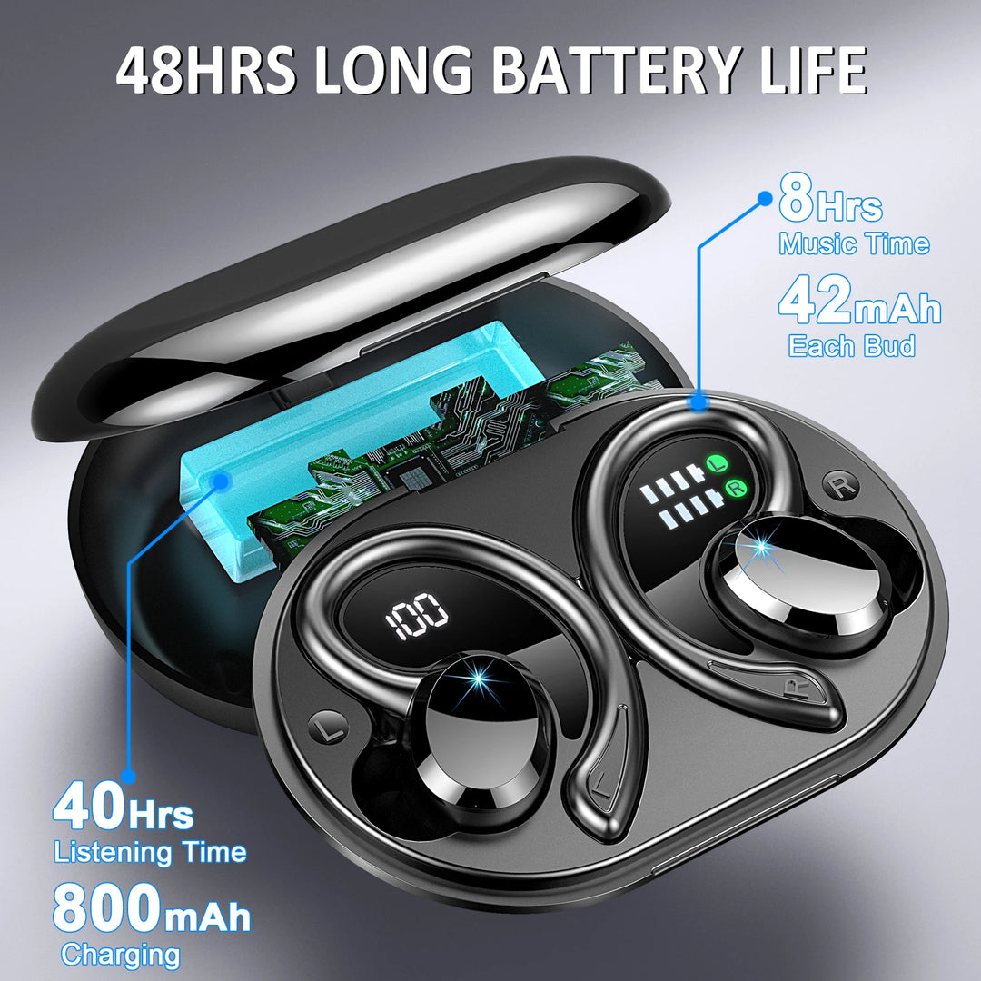 Drahtlose Bluetooth Ohrhörer mit IP7 Wasserschutz und 40h Spielzeit für Sport und Freizeit 3