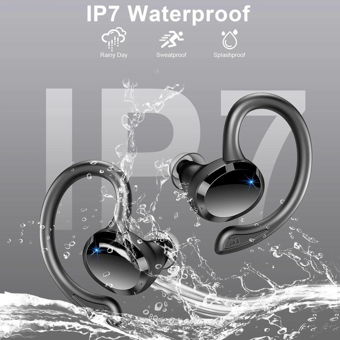Drahtlose Bluetooth Ohrhörer mit IP7 Wasserschutz und 40h Spielzeit für Sport und Freizeit 5