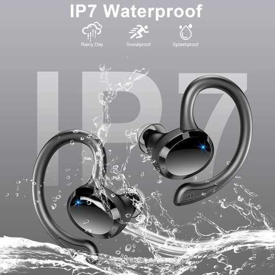 Drahtlose Bluetooth Ohrhörer mit IP7 Wasserschutz und 40h Spielzeit für Sport und Freizeit 5