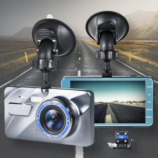 Drahtlose Dashcam für Autos mit Nachtsicht und 170° Weitwinkel 0
