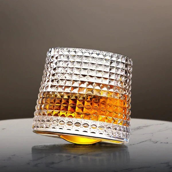 Drehbare Whiskygläser für stilvollen Genuss 0