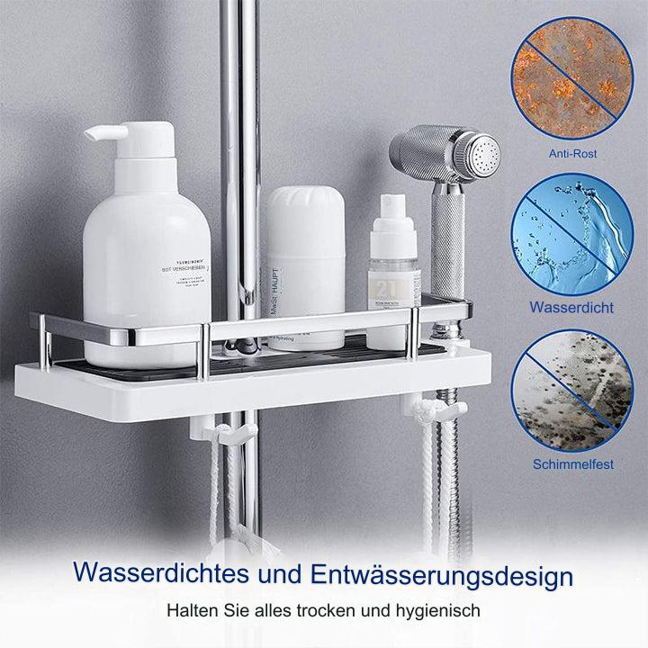 Duschregal Ohne Bohren, Praktische Duschablage Für Ordnung In Dusche Und Küche 4