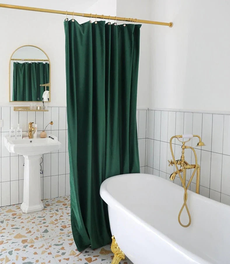 Duschvorhang Badewanne Nordischer Stil Modern Design 4