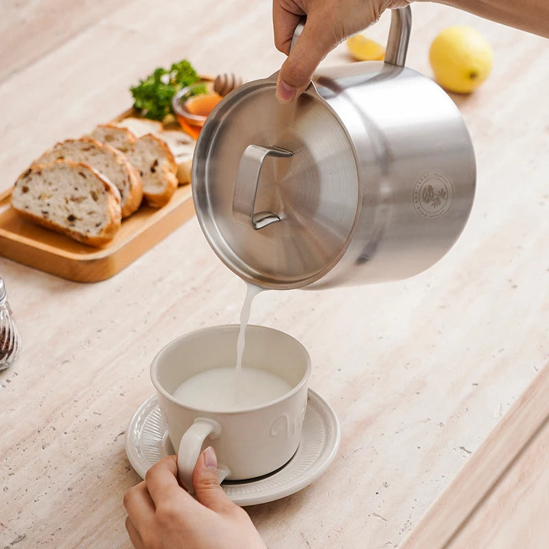 Edelstahl Fritteuse Mit Ölfiltration 1,5 L Für Alle Kochflächen 3
