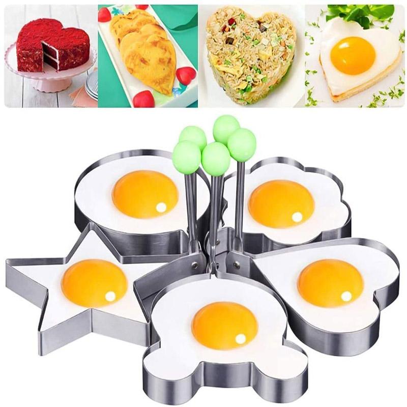 Edelstahl Omelettform für perfektes Frühstück 0