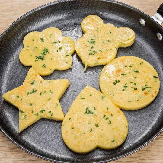 Edelstahl Omelettform für perfektes Frühstück 2