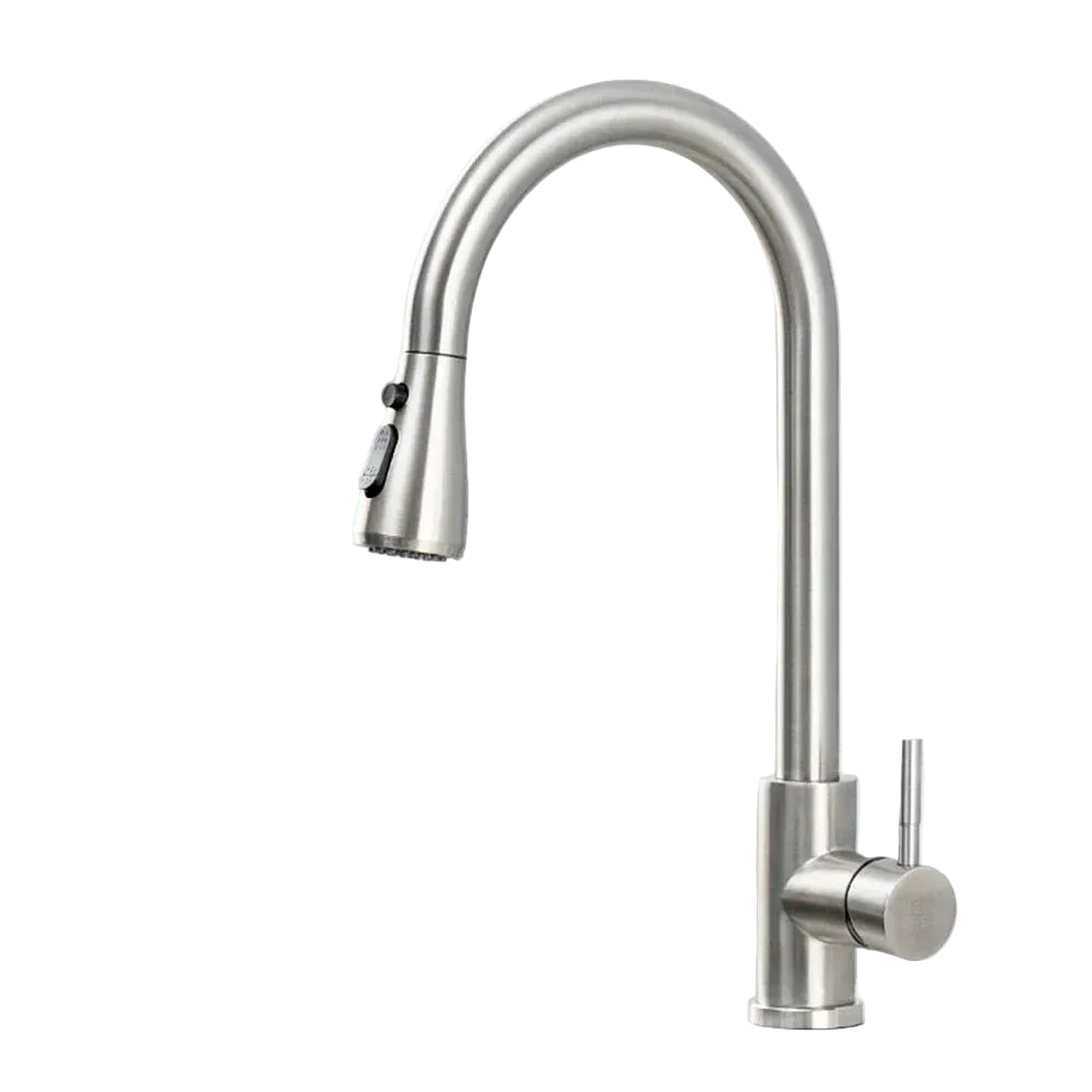 Einhebel-Wasserhahn mit Duschfunktion für moderne Küchen 5