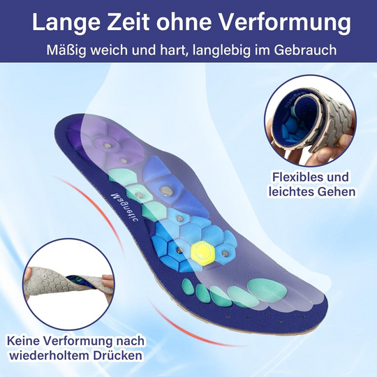 Einlegesohlen für aktives Gehen 8