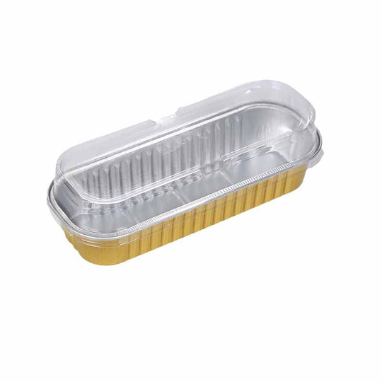 Einweg Aluminium Box für Grillen und Backen, Multifunktionale Alu Box für Catering und Take-Away 0