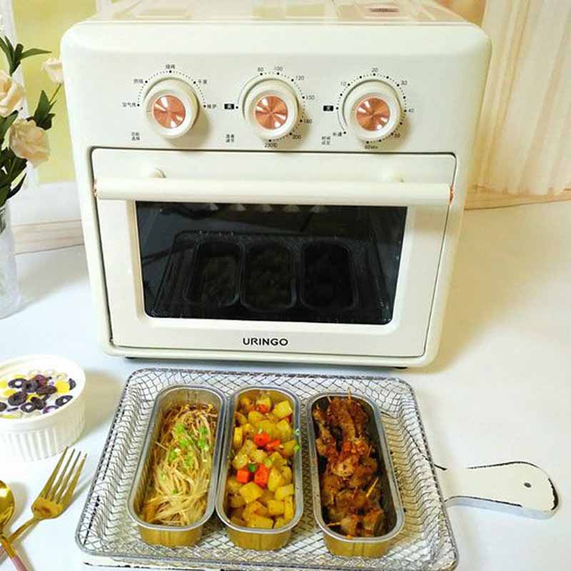 Einweg Aluminium Box für Grillen und Backen, Multifunktionale Alu Box für Catering und Take-Away 1