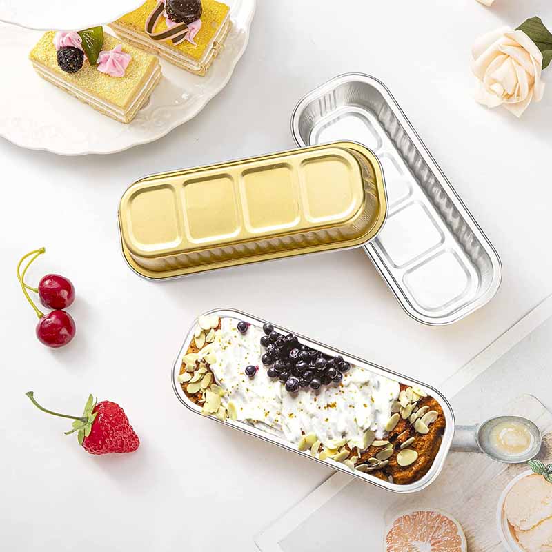Einweg Aluminium Box für Grillen und Backen, Multifunktionale Alu Box für Catering und Take-Away 6