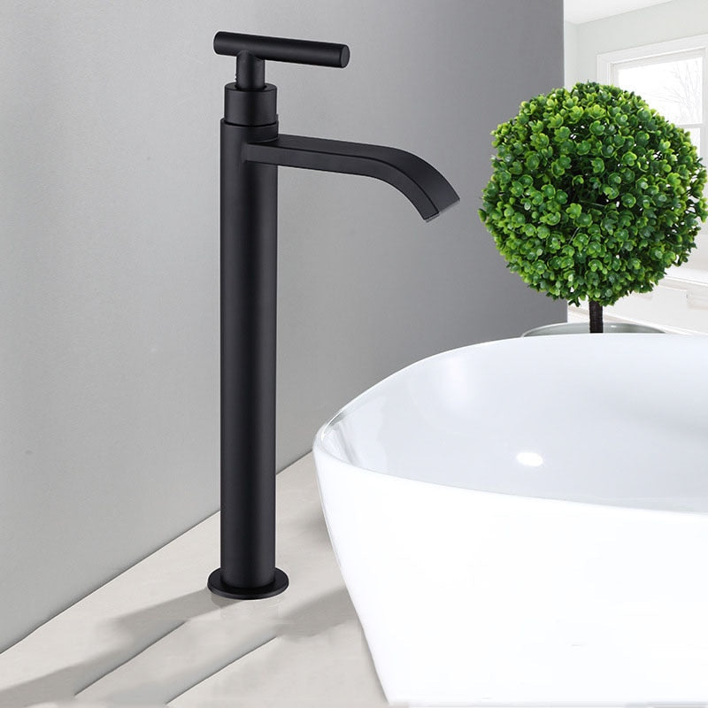 Einzelarmatur für Waschbecken Kaltwasser Modern 2