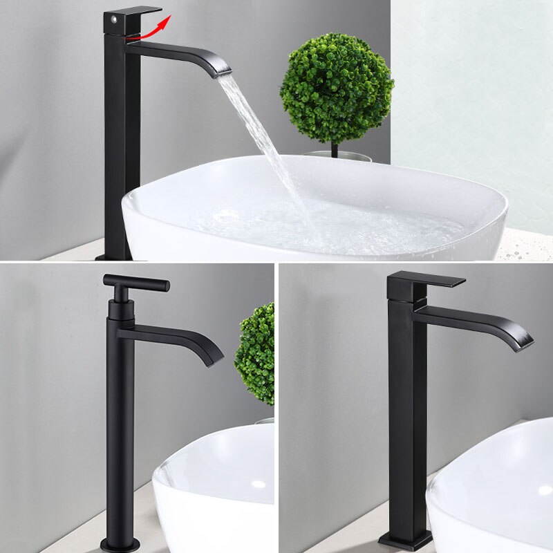 Einzelarmatur für Waschbecken Kaltwasser Modern 3