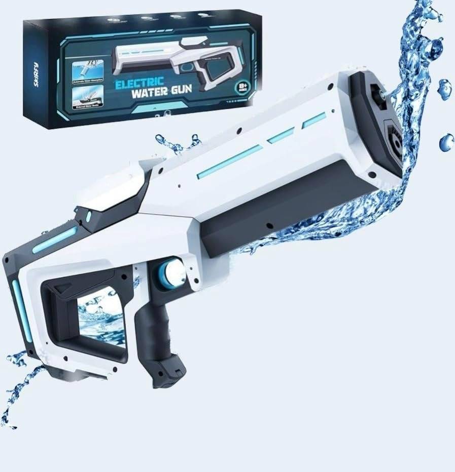 Elektrische Wasserpistole für spannende Wasserschlachten 0