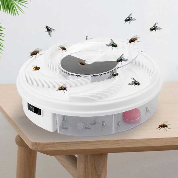 Elektrischer Fliegenfänger mit Drehmechanismus 0