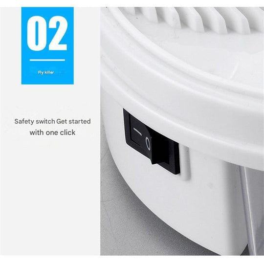 Elektrischer Fliegenfänger mit Drehmechanismus 4