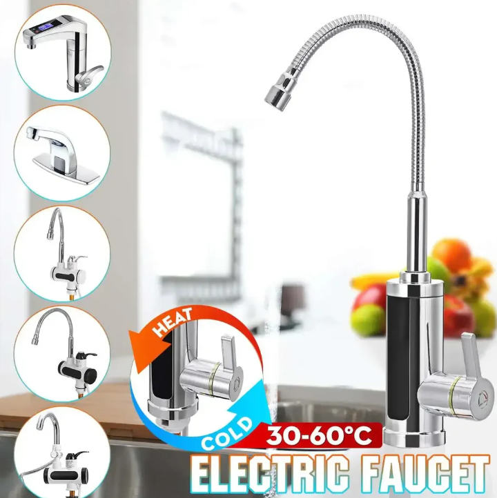 Elektrischer Warmwasserhahn 3000W für die Küche 2
