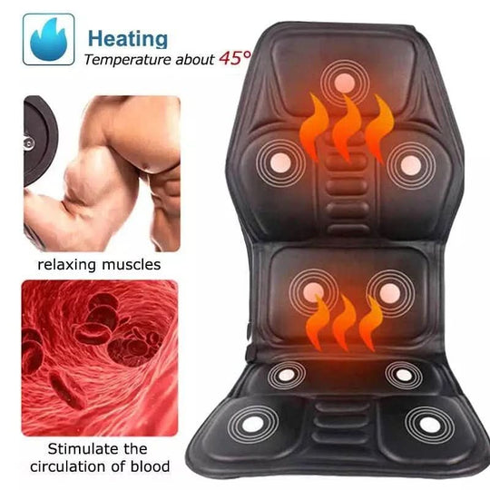 Elektrisches Massagekissen für Nacken und Rückenentspannung mit Wärmefunktion 5