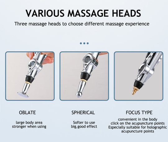 Elektronischer Massagegerät Stift Für Körper Und Gesicht 7