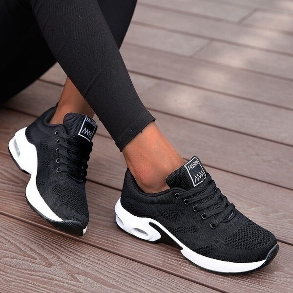 Ergonomische Sneaker aus leichtem Synthetikgewebe 3