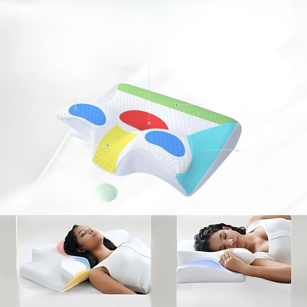 Ergonomisches Nacken- und Rückenkissen 2