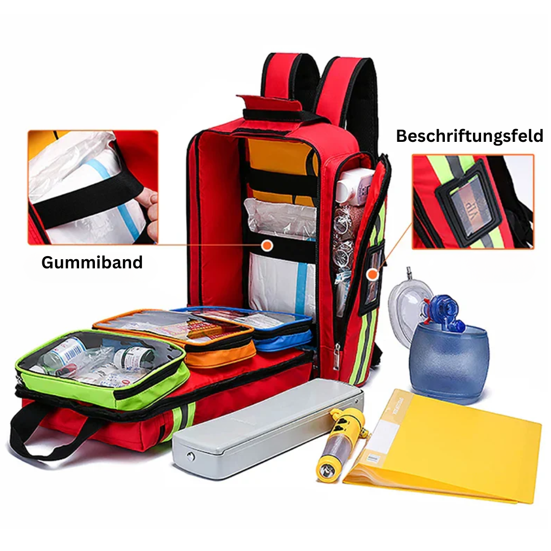 Erste-Hilfe-Rucksack für Notfälle und Outdoor-Aktivitäten 7