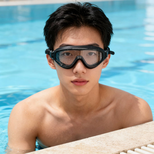 Erwachsene Schwimmbrille HD Antibeschlag Wasserdicht Verstellbar 2