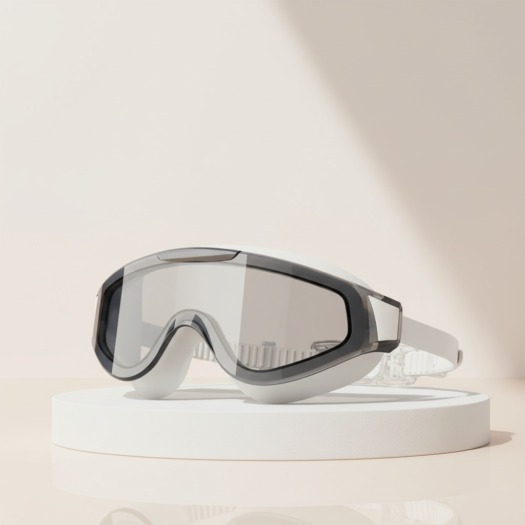 Erwachsene Schwimmbrille HD Antibeschlag Wasserdicht Verstellbar 7