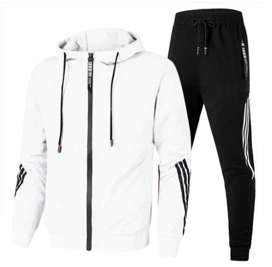 Variant image for Herren Trainingsanzug Sportlich Bequem Polyester für Freizeit und Sport-13