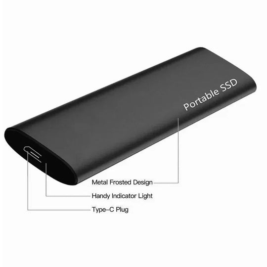 Externe Festplatte 4 TB, USB-C, tragbares Design 7