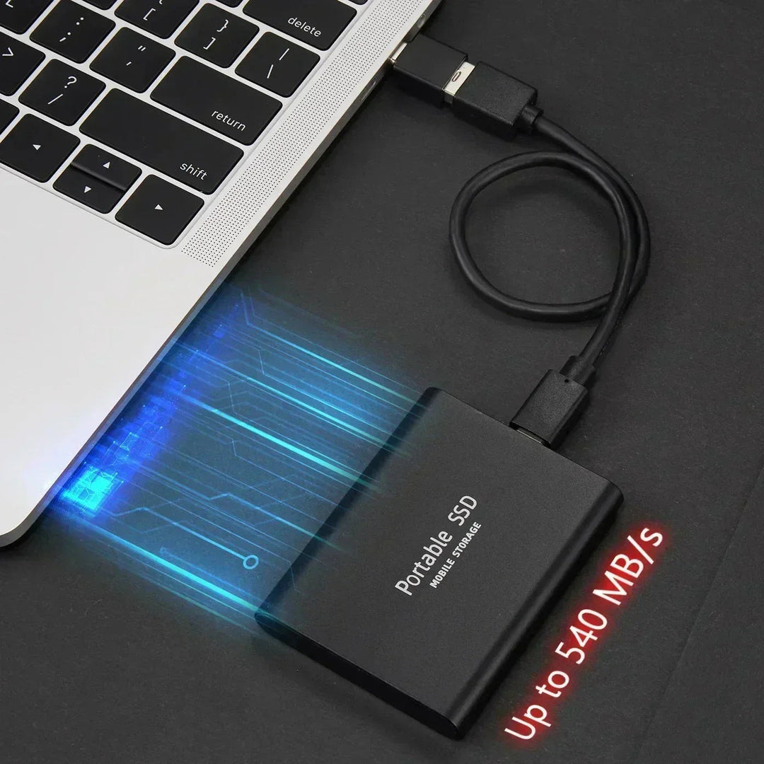 Externe SSD Festplatte Tragbar Hochgeschwindigkeit 256GB bis 2TB 1