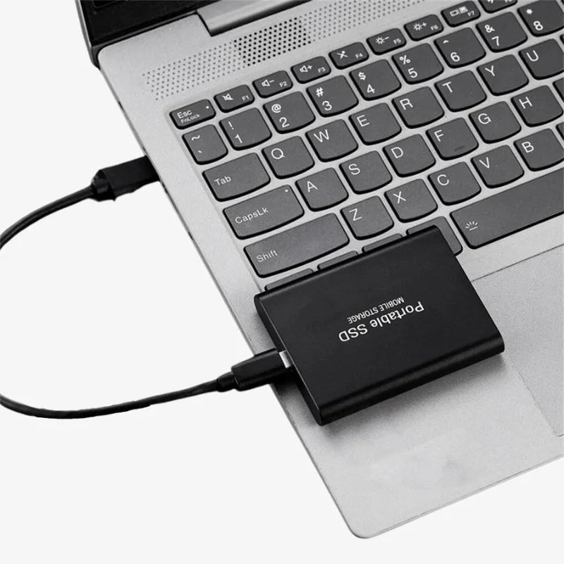 Externe SSD Festplatte Tragbar mit USB 3.1 - Hohe Speicherkapazität für Unterwegs 1