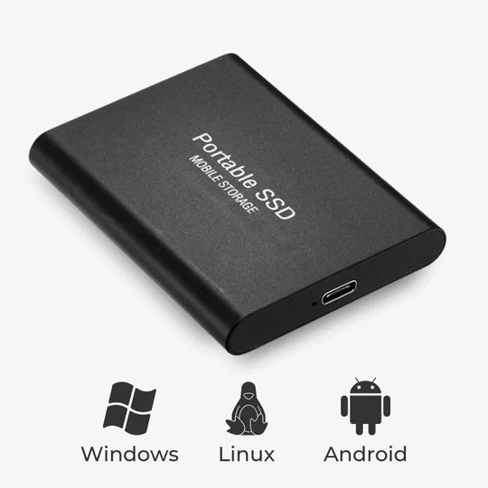 Externe SSD Festplatte Tragbar mit USB 3.1 - Hohe Speicherkapazität für Unterwegs 3