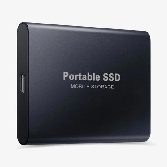Externe tragbare SSD-Festplatte aus Aluminium mit hoher Geschwindigkeit 1