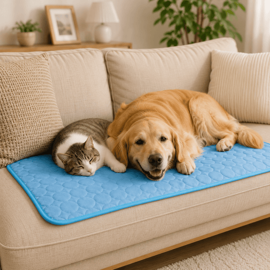 Extra Großes Kühlendes Ruhebett für Hunde und Katzen 6