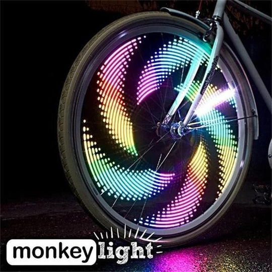 Fahrrad LED Speichenlichter mit RGB-Mustern 2