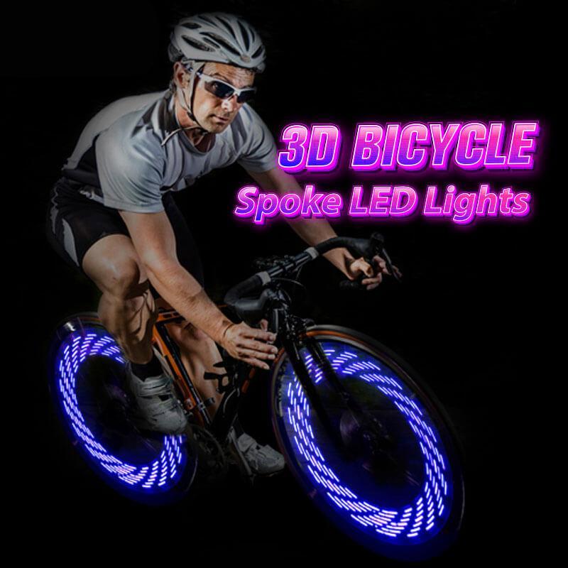 Fahrrad LED Speichenlichter mit RGB-Mustern 6