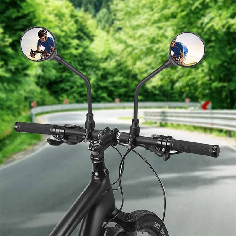 Fahrrad Rückspiegel FlexiView für sicheres Fahren 1