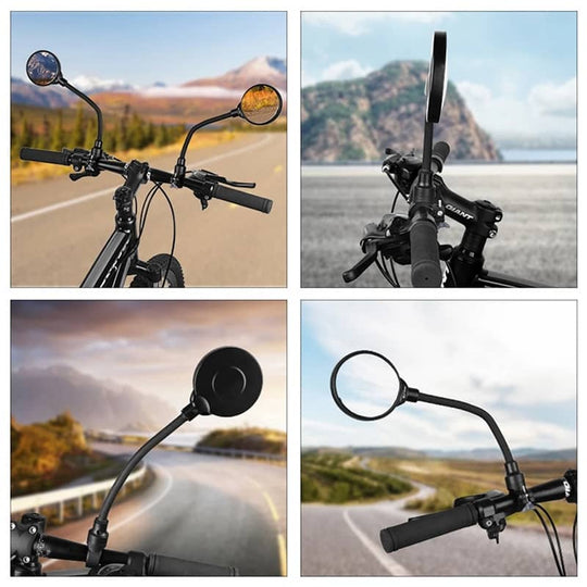 Fahrrad Rückspiegel FlexiView für sicheres Fahren 3
